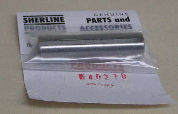 Sherline 40270 Tailstock Spindle Spec .618-.619 40270